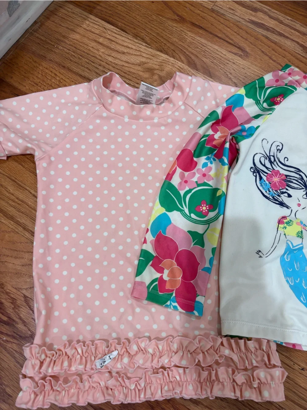 Ruffle Butts, Gymboree, Swim Zip Girls Swim Top Bundle Sz 6